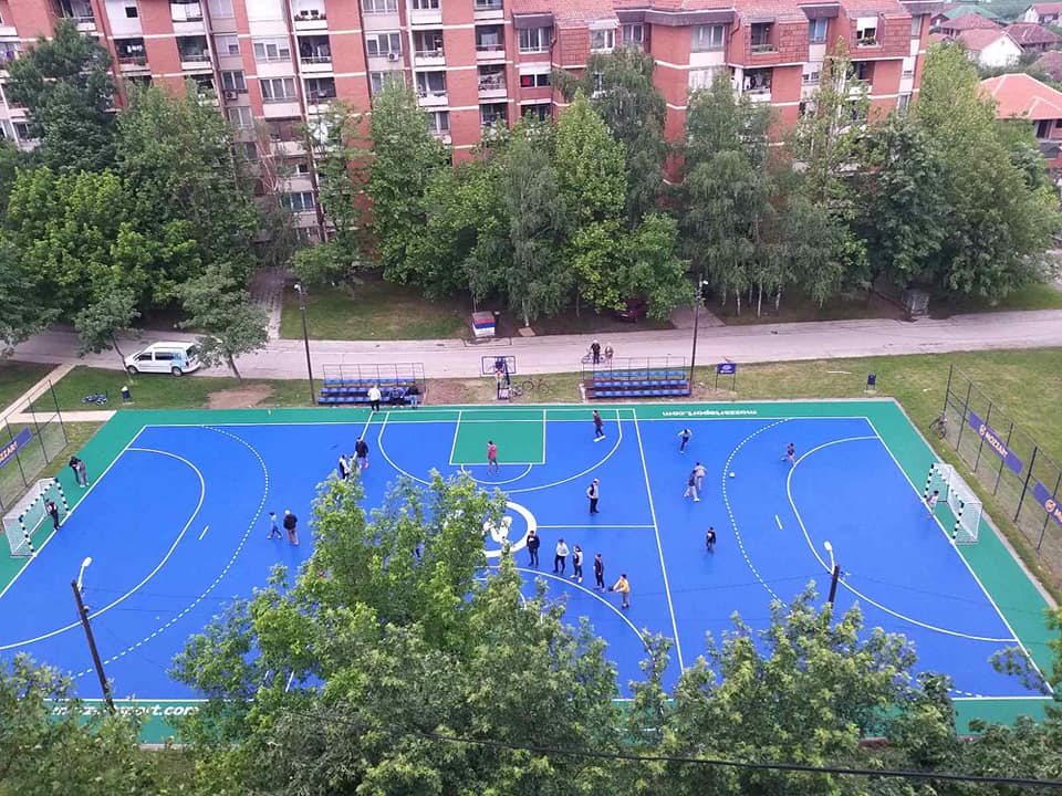 Svečano otvaranje multifunkcionalnog sportskog igrališta u Kruševcu