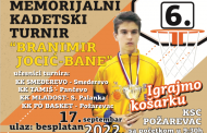 VI memorijal Branimir Jocić -Bane