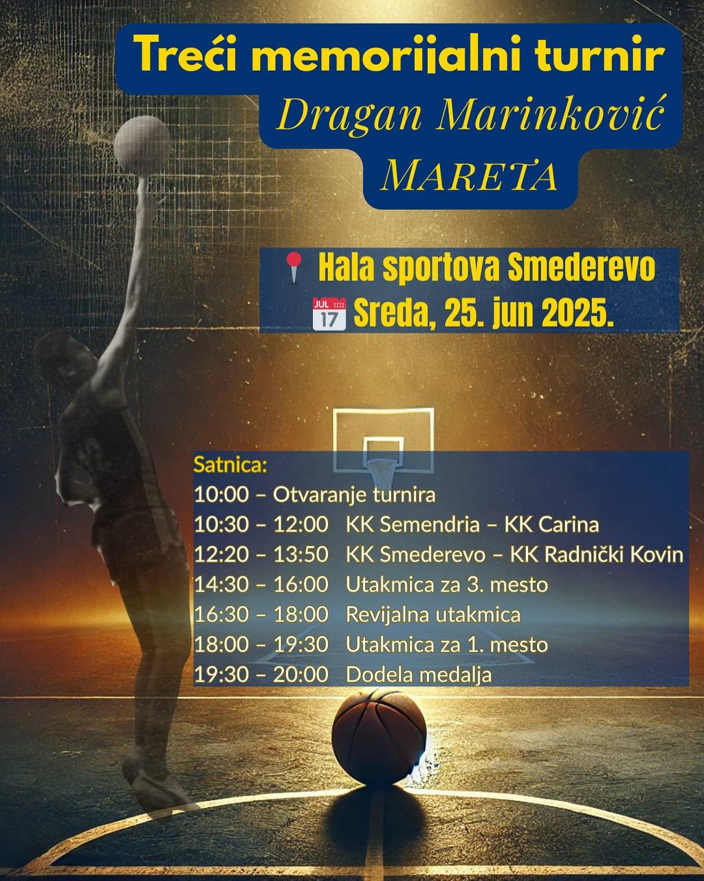 Treći memorijalni turnir „Dragan Marinković – Mareta“